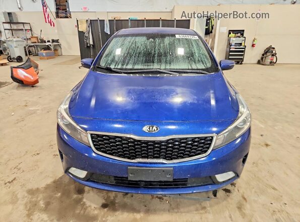 3KPFL4A71HE123359 2017 KIA FORTE Blue Вид спереду