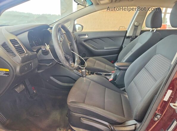3KPFL4A71JE248304 2018 KIA FORTE Purple Вид салону спереду