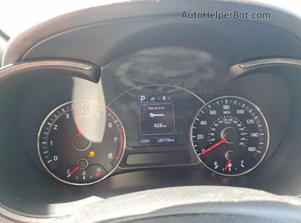 3KPFL4A72HE115271 2017 KIA FORTE Black ხელსაწყოთა პანელის ხედი
