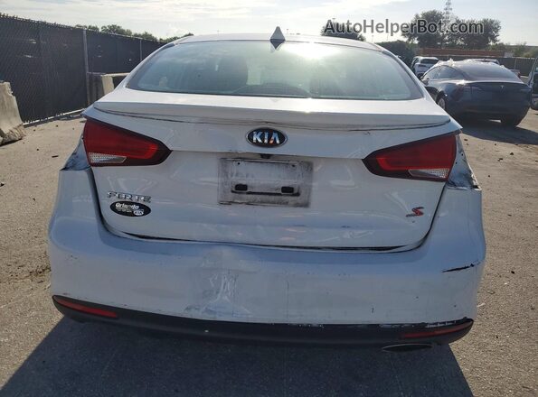 3KPFL4A72JE221192 2018 KIA FORTE White Vista trasera