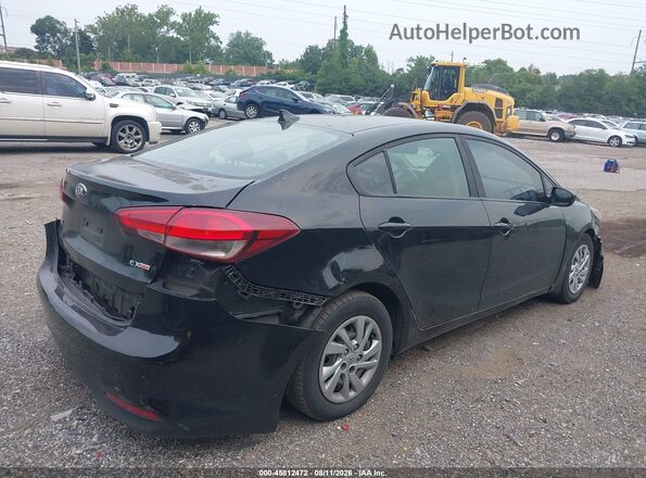 3KPFL4A73HE111990 2017 KIA FORTE Черный Задняя правая четверть