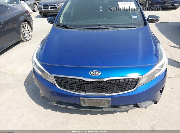 3KPFL4A73HE113643 2017 KIA FORTE Blue წინა ხედი