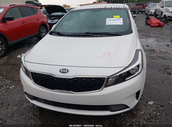 3KPFL4A73HE130295 2017 KIA FORTE Белый Вид задней части салона