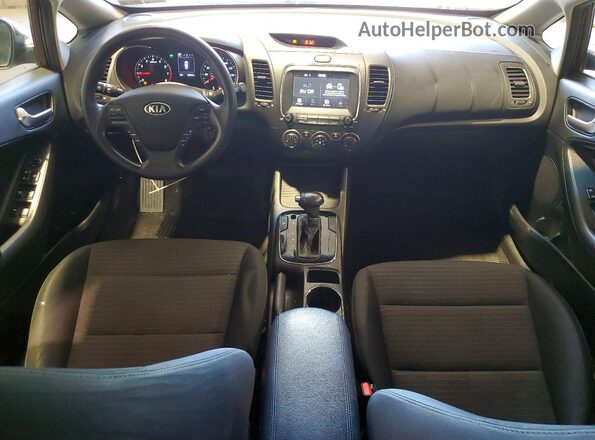 3KPFL4A73JE199767 2018 KIA FORTE Brown წინა პანელის ხედი