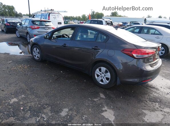 3KPFL4A74HE012921 2017 KIA FORTE Gray უკანა მარცხენა