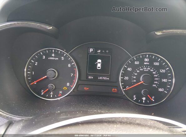 3KPFL4A74HE012921 2017 KIA FORTE Gray უკანა სავარძლების ხედი