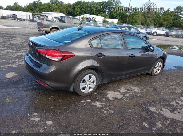 3KPFL4A74HE012921 2017 KIA FORTE Gray უკანა მარჯვენა