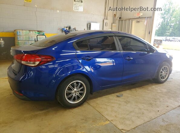 3KPFL4A74HE030206 2017 KIA FORTE Blue Հետևի աջ