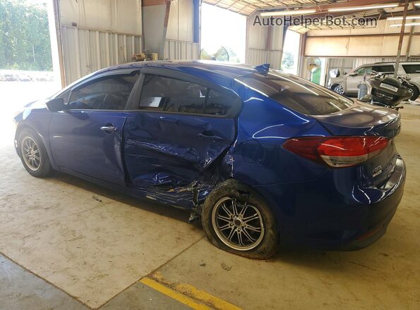 3KPFL4A74HE030206 2017 KIA FORTE Blue Հետևի ձախ