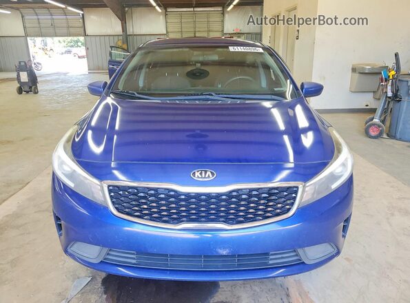 3KPFL4A74HE030206 2017 KIA FORTE Blue Դիմացի տեսք