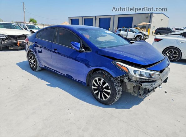 3KPFL4A74HE053601 2017 KIA FORTE Blue Առջևի աջ