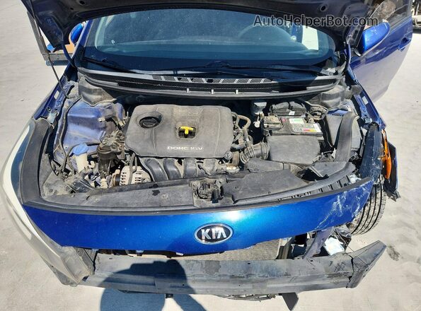 3KPFL4A74HE053601 2017 KIA FORTE Blue Սալոնի հետևի տեսք