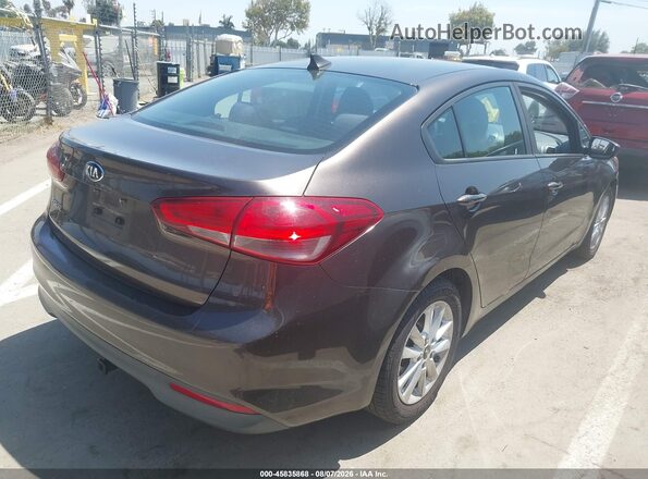 3KPFL4A75HE009008 2017 KIA FORTE Gray Задня права чверть