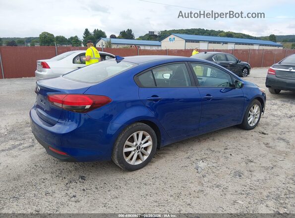 3KPFL4A75HE071539 2017 KIA FORTE Blue Tył prawy