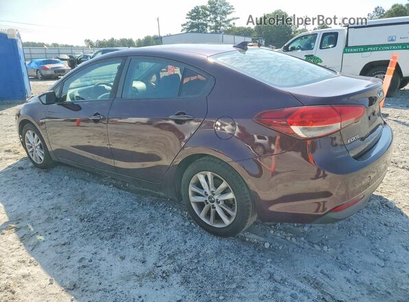 3KPFL4A75HE071704 2017 KIA FORTE Purple Trasero izquierdo