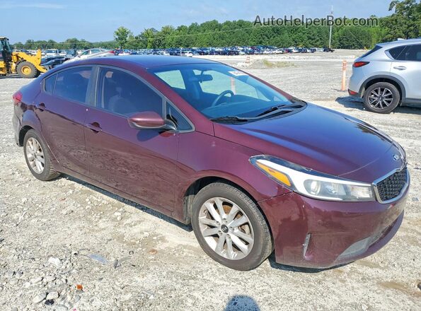 3KPFL4A75HE071704 2017 KIA FORTE Purple Delantero derecho