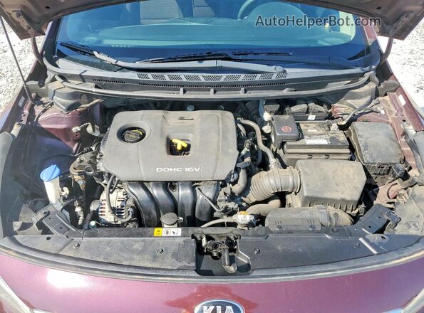 3KPFL4A75HE071704 2017 KIA FORTE Purple Vista interior trasera