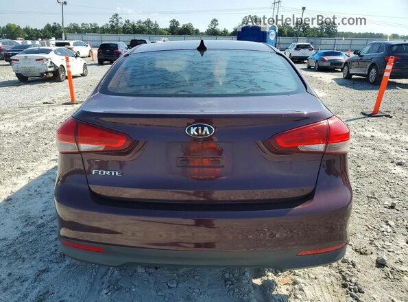 3KPFL4A75HE071704 2017 KIA FORTE Purple Vista trasera