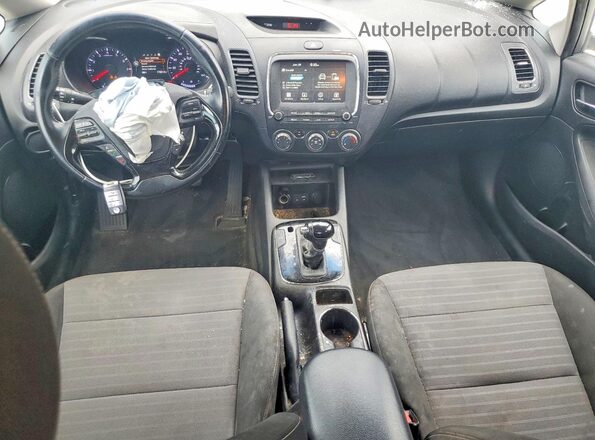 3KPFL4A75HE108394 2017 KIA FORTE Silver Առջևի վահանակի տեսք