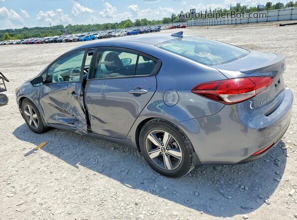 3KPFL4A75JE225348 2018 KIA FORTE Gray Tył lewy