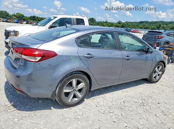 3KPFL4A75JE225348 2018 KIA FORTE Gray Tył prawy
