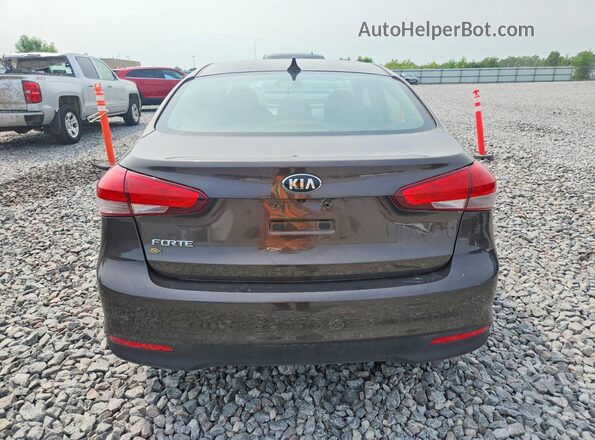 3KPFL4A76HE091914 2017 KIA FORTE Черный Вид сзади