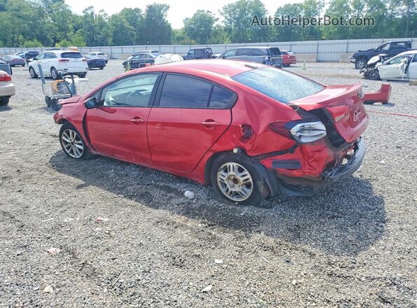 3KPFL4A76HE098703 2017 KIA FORTE Red Задня ліва чверть