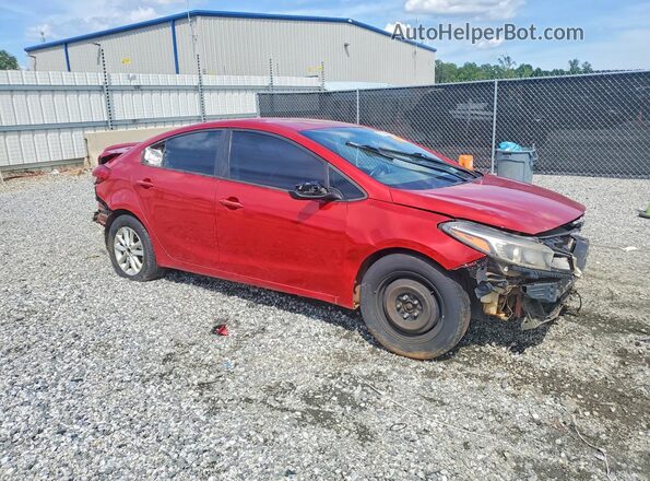 3KPFL4A76HE098703 2017 KIA FORTE Red Передня права чверть