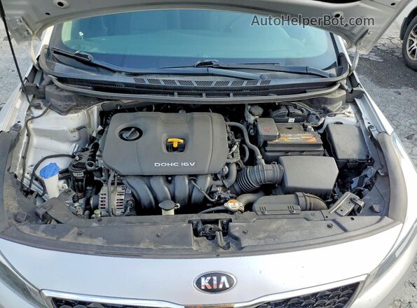 3KPFL4A76HE143896 2017 KIA FORTE Silver Vista interior trasera