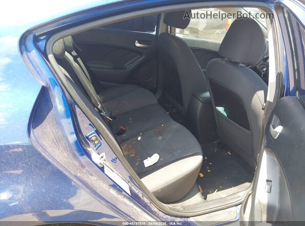 3KPFL4A76JE193963 2018 KIA FORTE Blue VIN կոդի պիտակի տեսք
