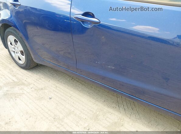 3KPFL4A76JE193963 2018 KIA FORTE Blue Դիմացի տեսք
