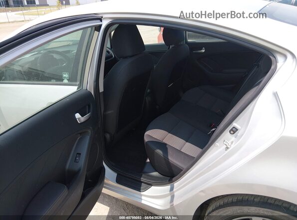 3KPFL4A76JE210616 2018 KIA FORTE Silver VIN sticker view
