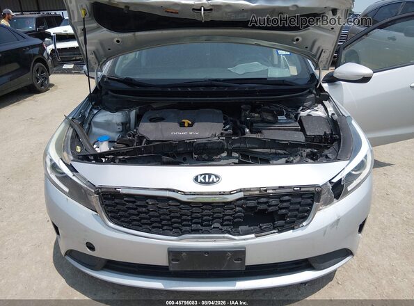 3KPFL4A76JE210616 2018 KIA FORTE Silver Rear view