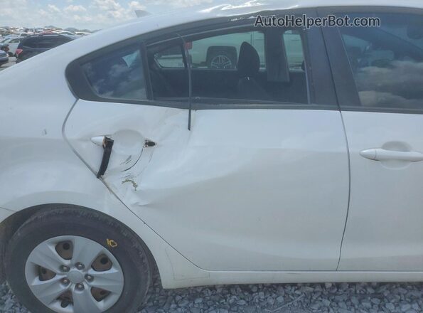 3KPFL4A77HE018681 2017 KIA FORTE White Вид задніх сидінь
