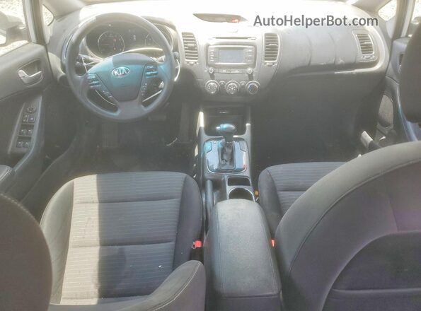 3KPFL4A77HE018681 2017 KIA FORTE White Вид панелі приладів