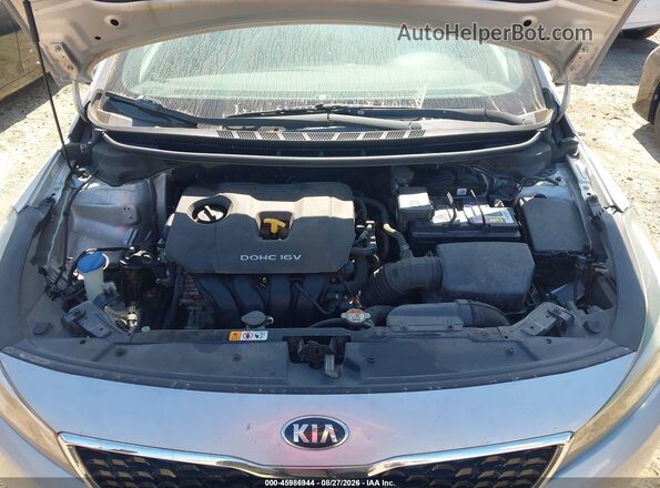 3KPFL4A77HE021970 2017 KIA FORTE Silver Rear view
