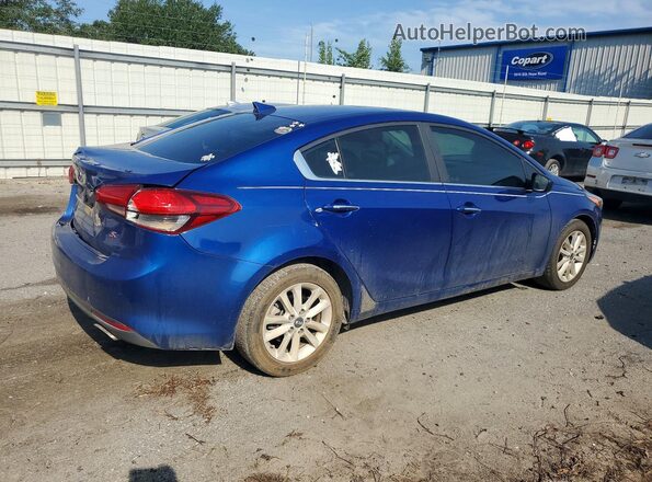 3KPFL4A77HE103567 2017 KIA FORTE Blue Rear right