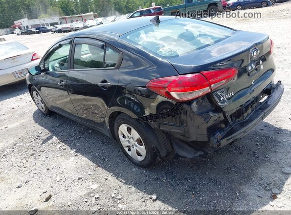3KPFL4A77HE118943 2017 KIA FORTE Black Tył lewy