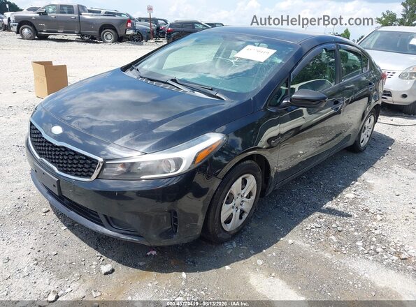 3KPFL4A77HE118943 2017 KIA FORTE Black Przód lewy