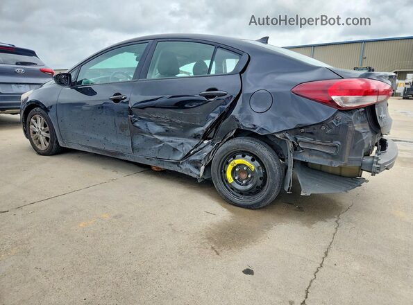 3KPFL4A77HE148136 2017 KIA FORTE Black Հետևի ձախ