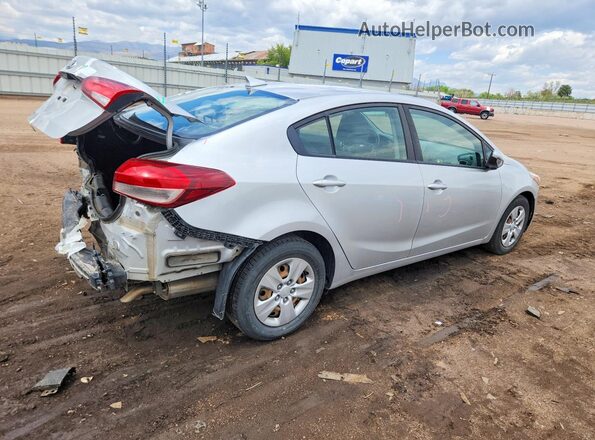 3KPFL4A77JE165041 2018 KIA FORTE Silver უკანა მარჯვენა