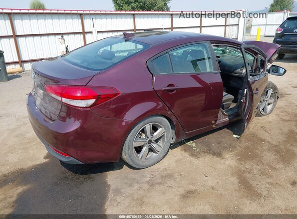 3KPFL4A77JE170675 2018 KIA FORTE Burgundy Հետևի աջ
