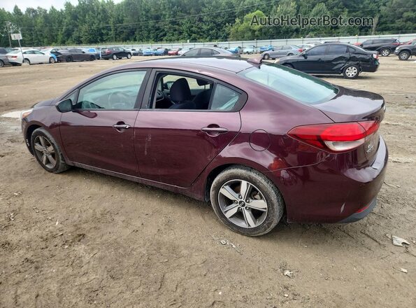 3KPFL4A77JE196533 2018 KIA FORTE Purple Rear left