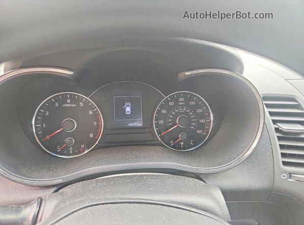 3KPFL4A77JE196533 2018 KIA FORTE Purple Instrument cluster view