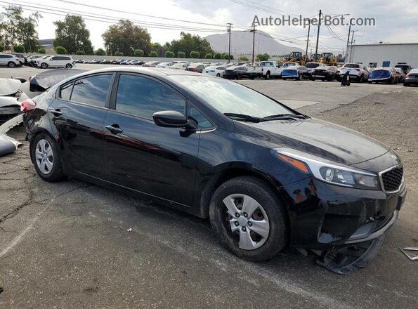 3KPFL4A77JE199352 2018 KIA FORTE Black Передня права чверть