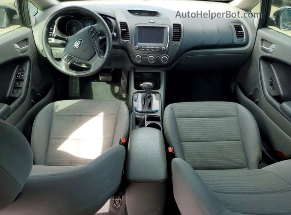 3KPFL4A77JE199352 2018 KIA FORTE Black Вид панелі приладів