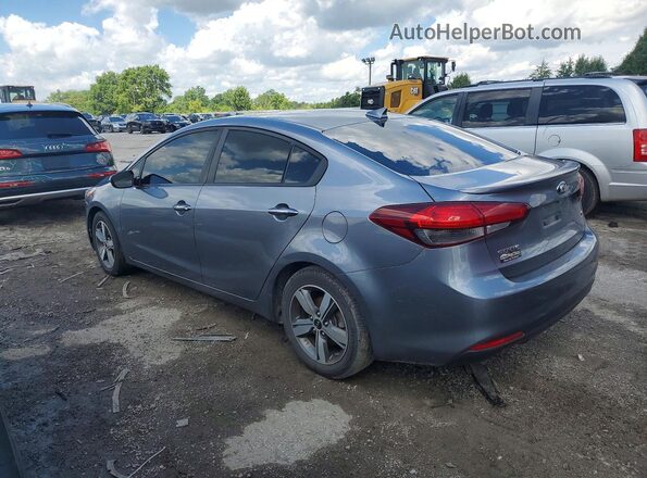 3KPFL4A77JE241633 2018 KIA FORTE Silver Rear left