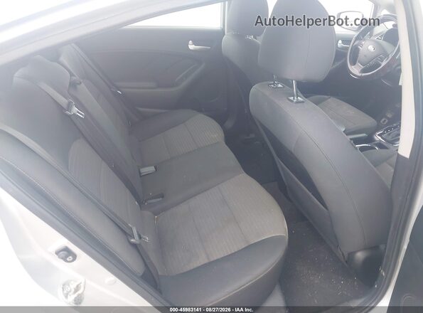 3KPFL4A78JE197108 2018 KIA FORTE Silver VIN sticker view