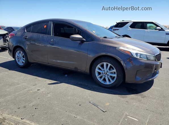 3KPFL4A79HE005723 2017 KIA FORTE Brown Przód prawy