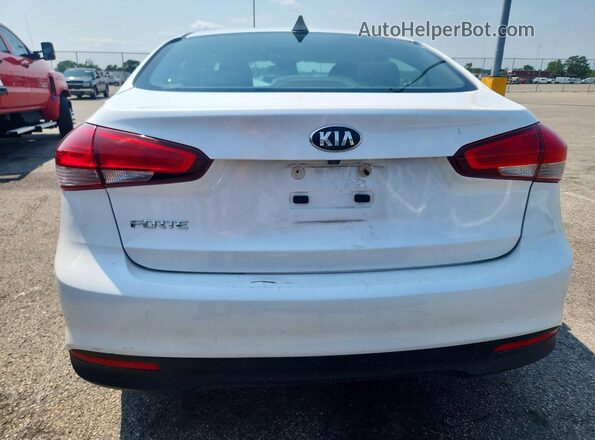 3KPFL4A79JE204583 2018 KIA FORTE White Vista trasera